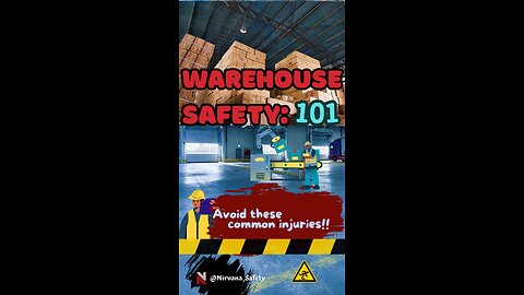 Warehouse Safety: Avoid Common Injuries!! #safety #warehouse #viral