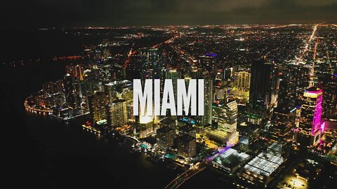 Miami At Night (DJI Mavic 3)