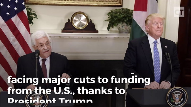 Palestinians Say Trump's Cuts Will Starve Them as Their Leader Buys $50 Million