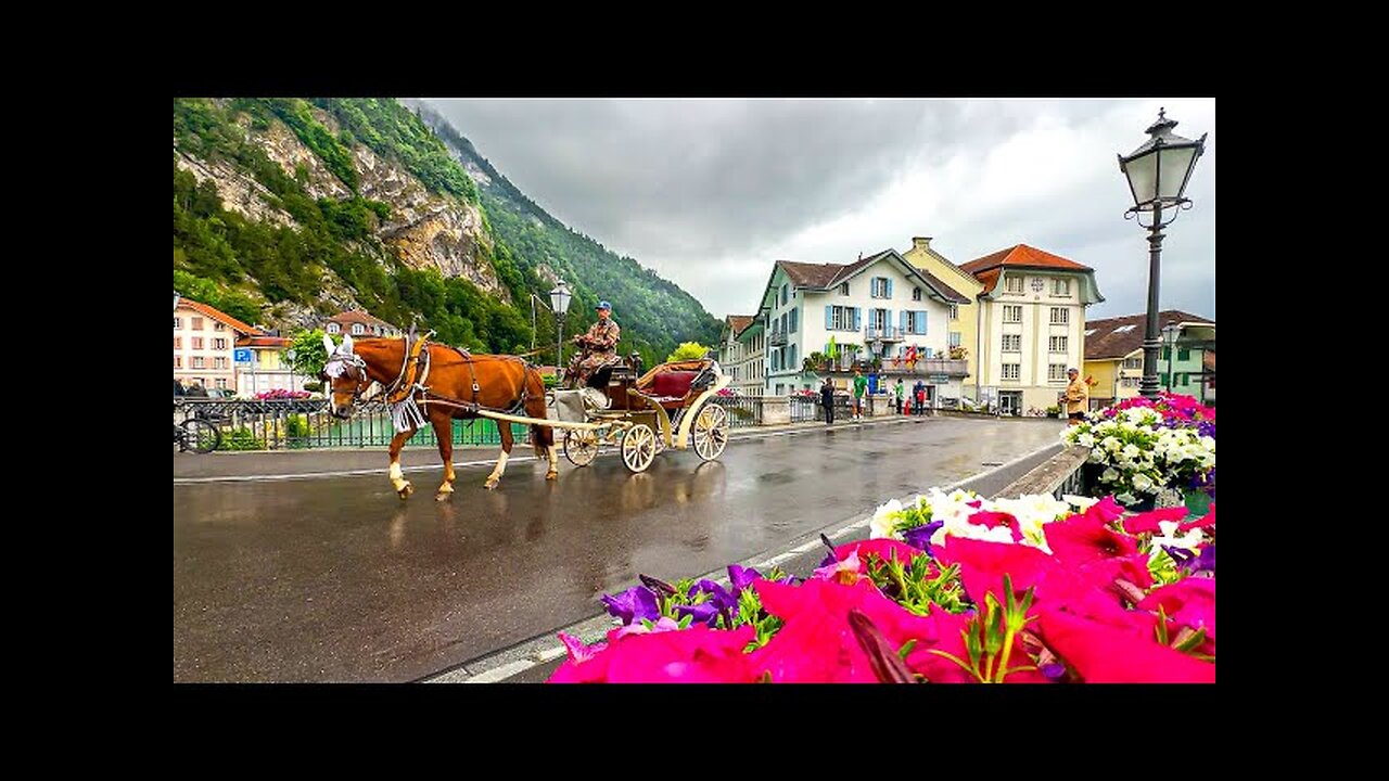 "Interlaken: Alpine Elegance at the Heart of Switzerland's Splendor 🏔️🇨🇭"