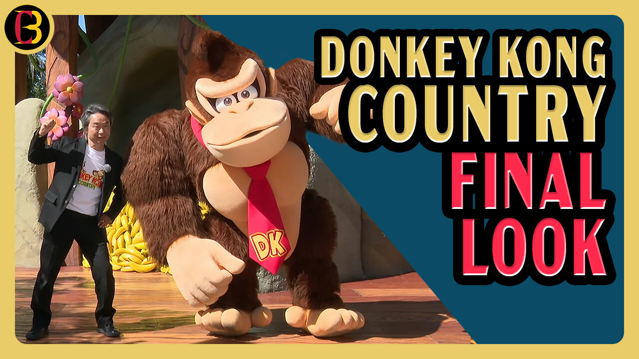 Nintendo Direct Unveils Donkey Kong Country Theme Park at Universal