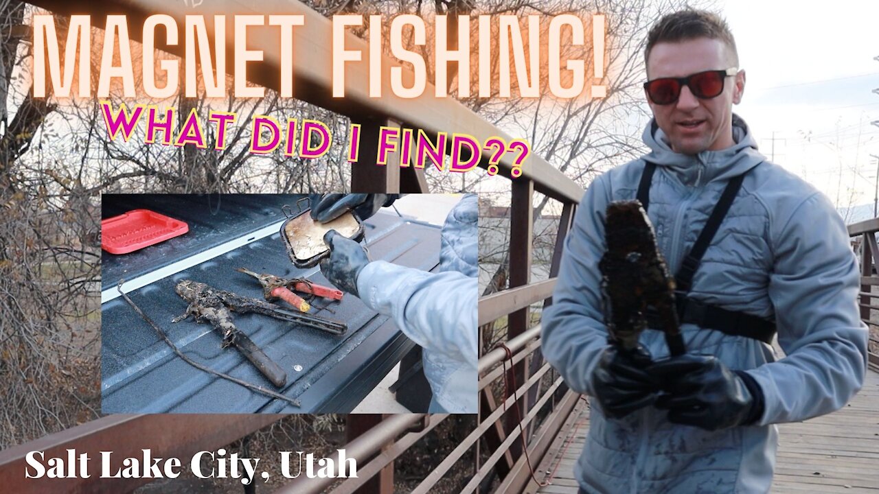 Check out what I found Magnet Fishing!!!