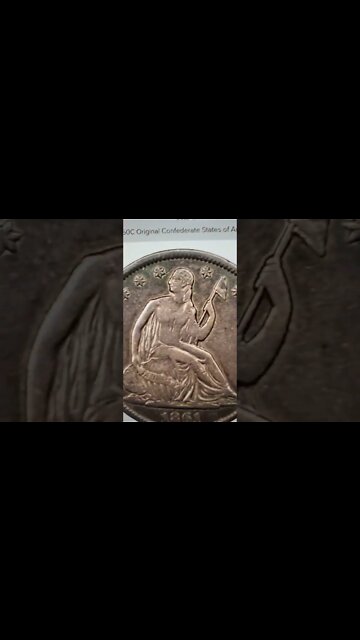 $900,000 Confederate Coin! #shorts #coin