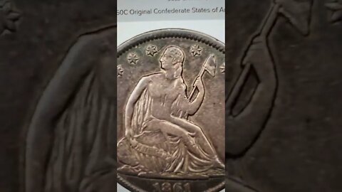 $900,000 Confederate Coin! #shorts #coin