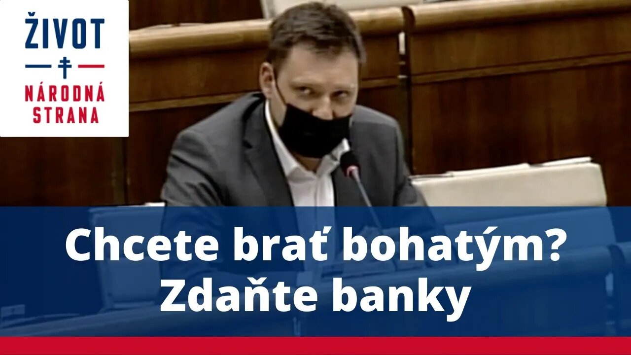 Chcete brať bohatým? Zdaňte banky