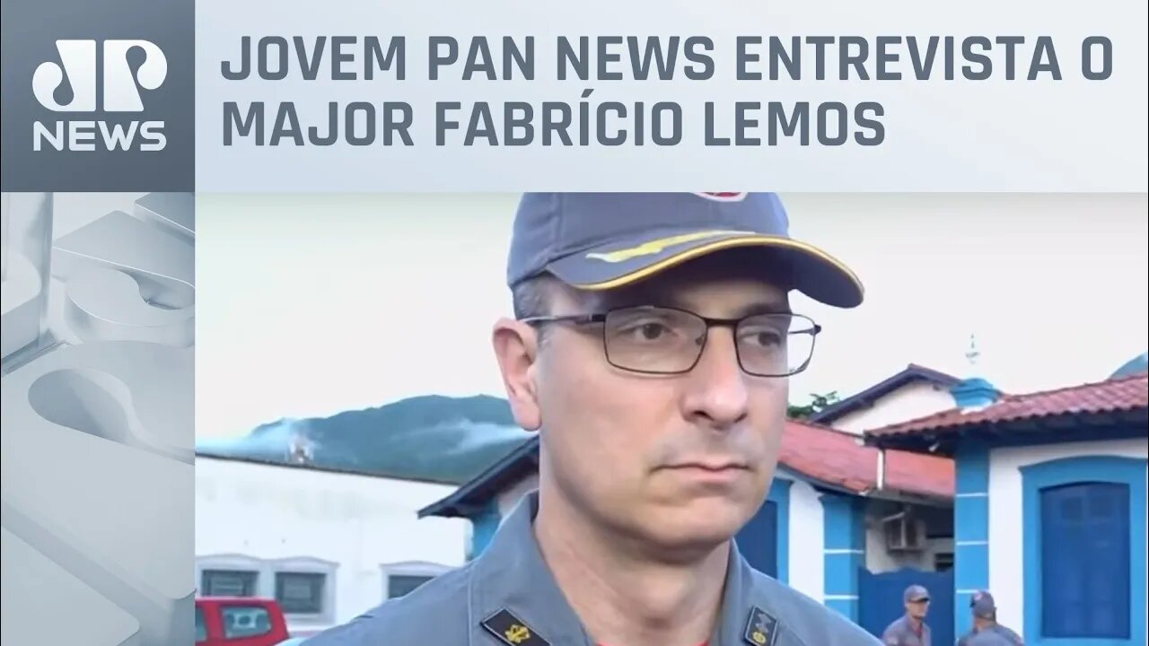 Imagens aéreas mostram que riscos persistem em áreas do litoral norte de SP