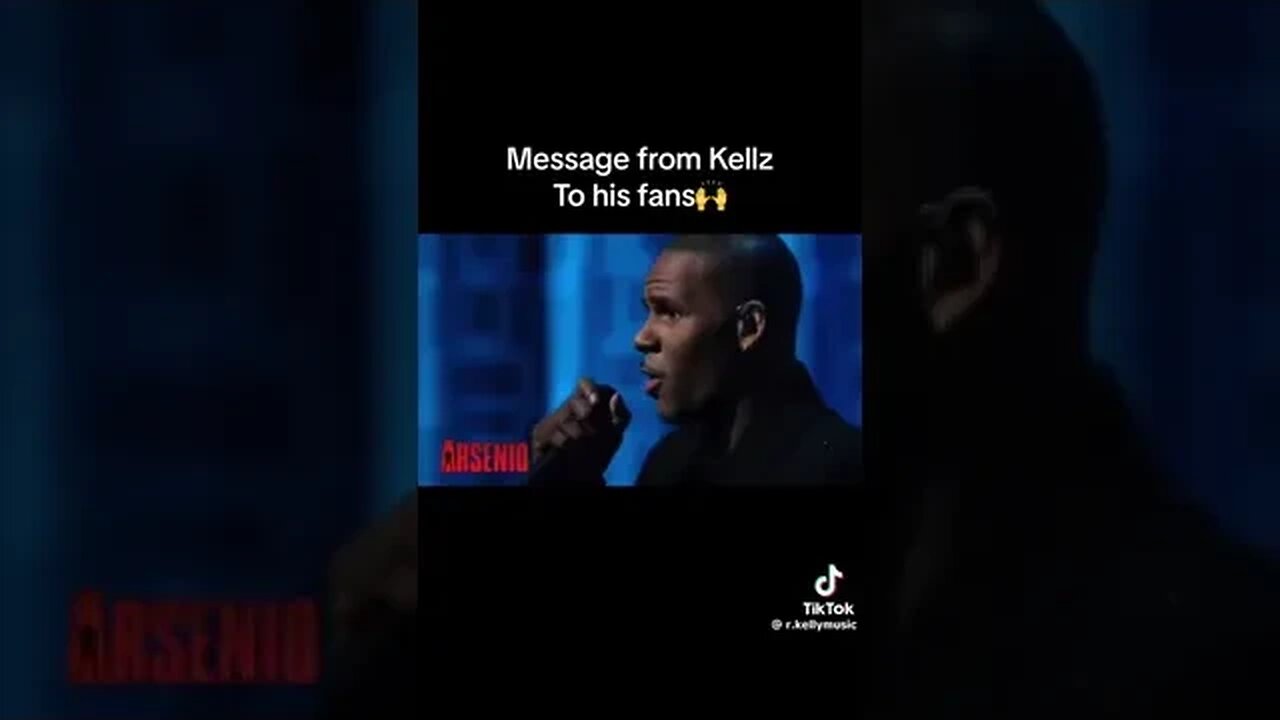 Message from Kellz to his fans