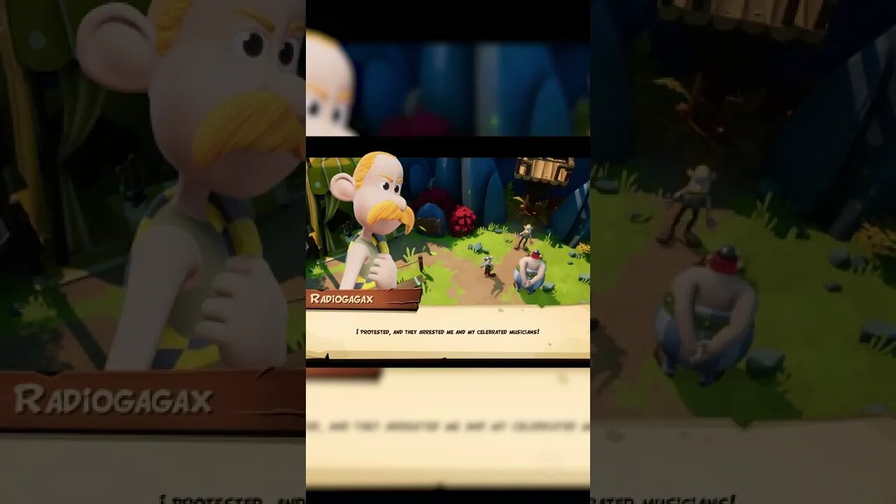 RADIOGAGAX (Asterix & Obelix XXXL : The Ram From Hibernia) #shorts