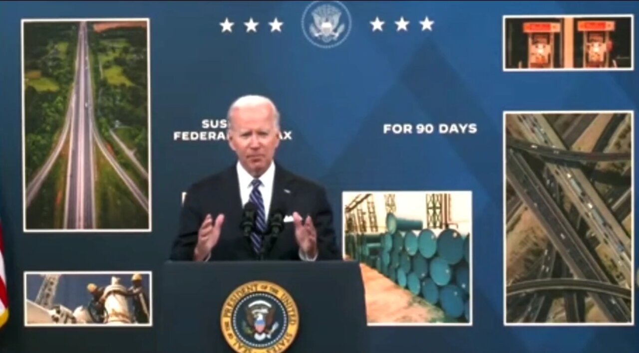 Biden Calls On Congress To Suspend Federal Gas Tax For 90 Days