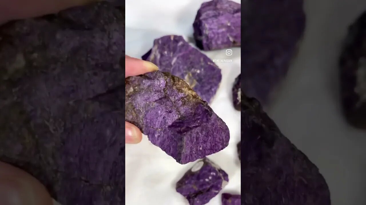 Lovely, inspiring and mysterious purpurite is back! Check my Insta for a complete description. 💜