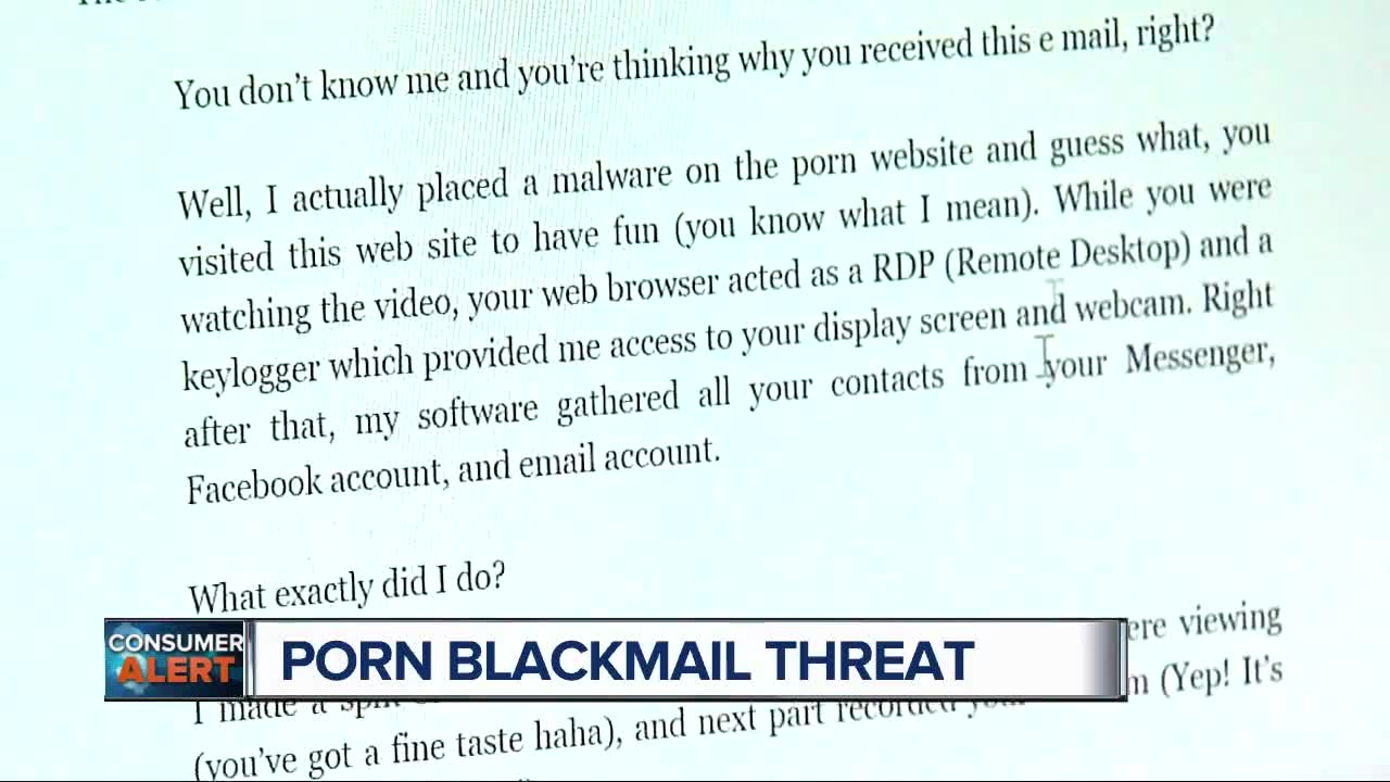 Scary porn blackmail scam knows your password