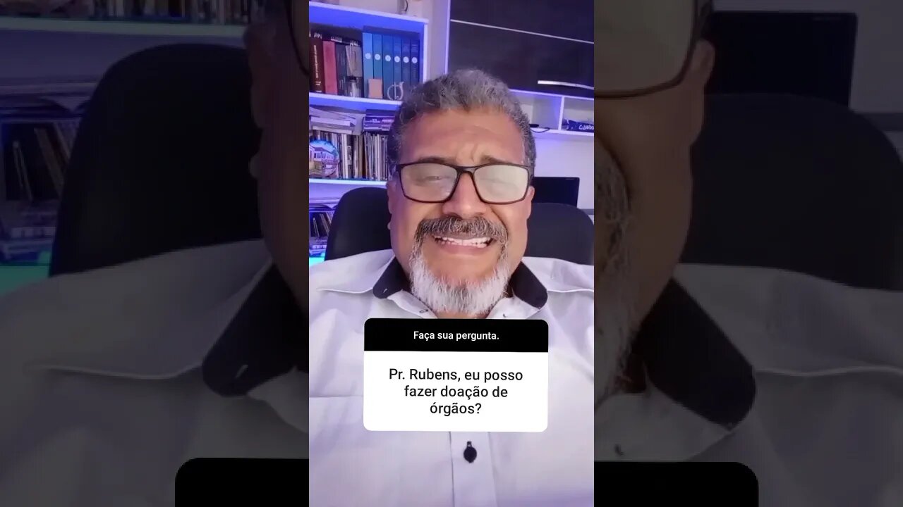 #shorts Pergunta: Pastor, posso fazer doação de orgãos?