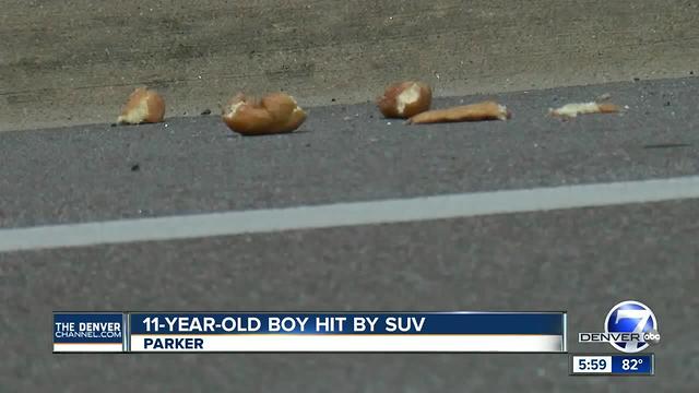Douglas County deputies look for driver who hit 11-year-old boy, drove off