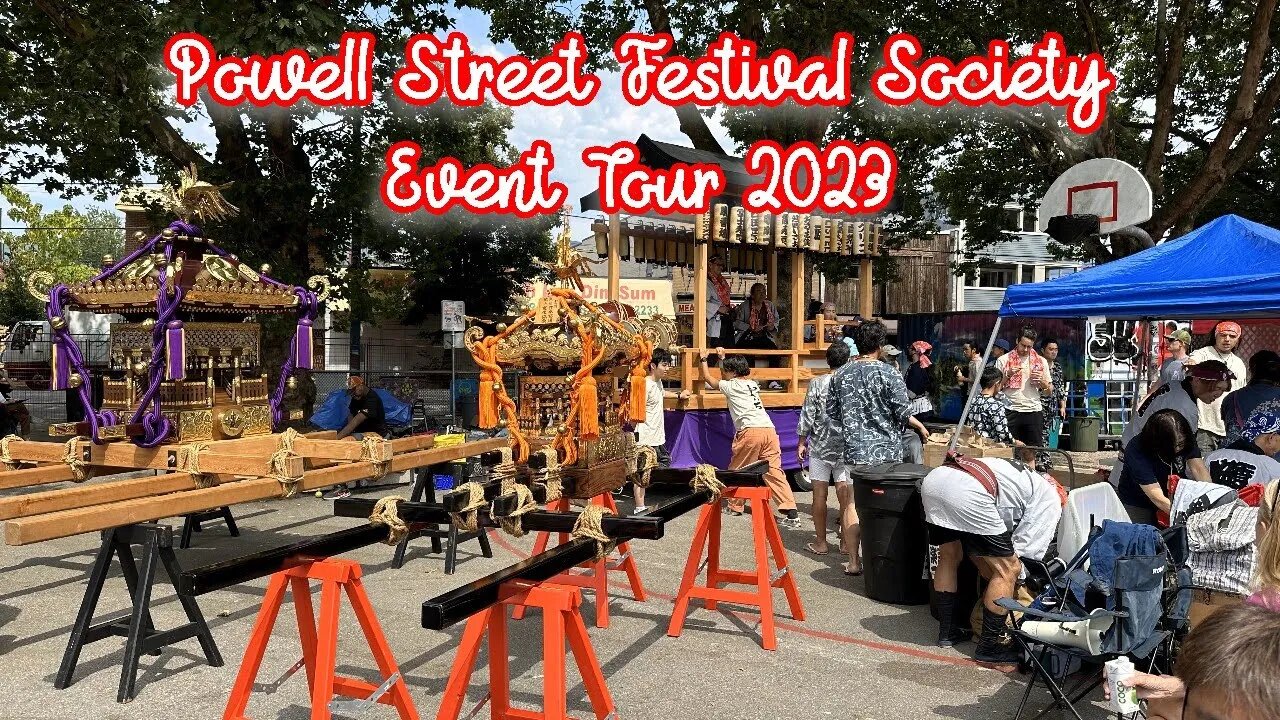 Powell Street Festival Society Event Tour 2023