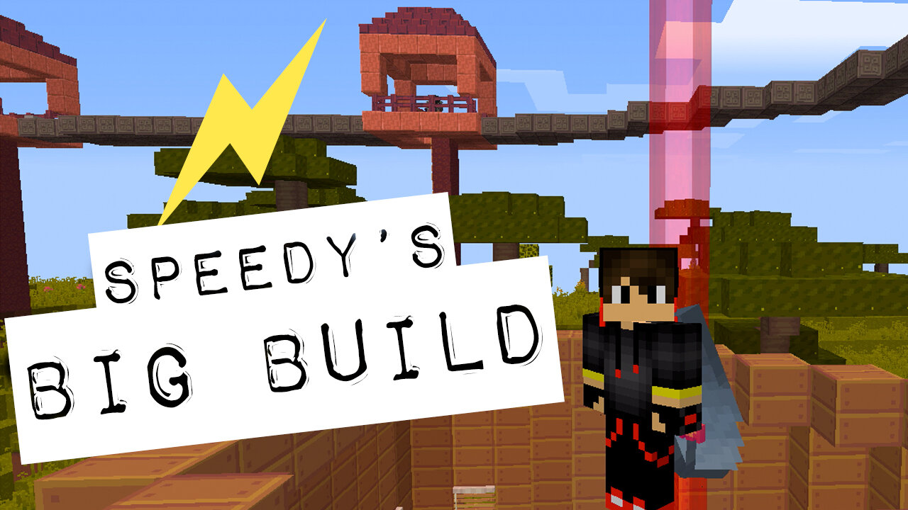 ⚡️Speedy's BIG build! 🏗 ~ Minecraft DragonFire mod roleplay