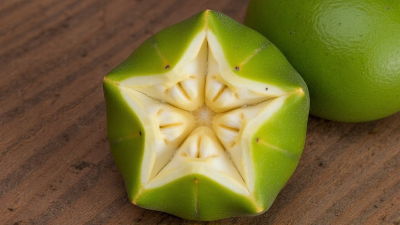 One Fruit for a Table: Star Fruit - The Treasure Fruit with Five Pointed Stars Inside