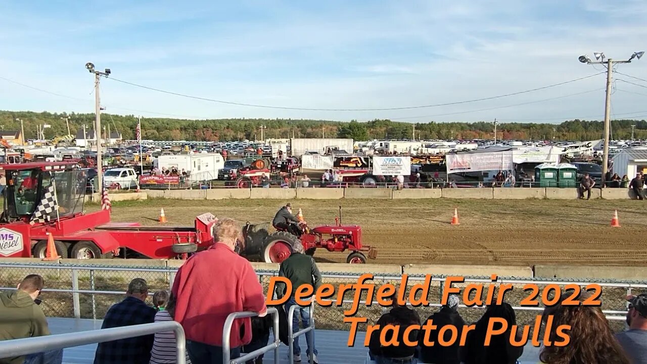 2022 Deerfield Fair Tractor Pulls - Slow Speed Catagory