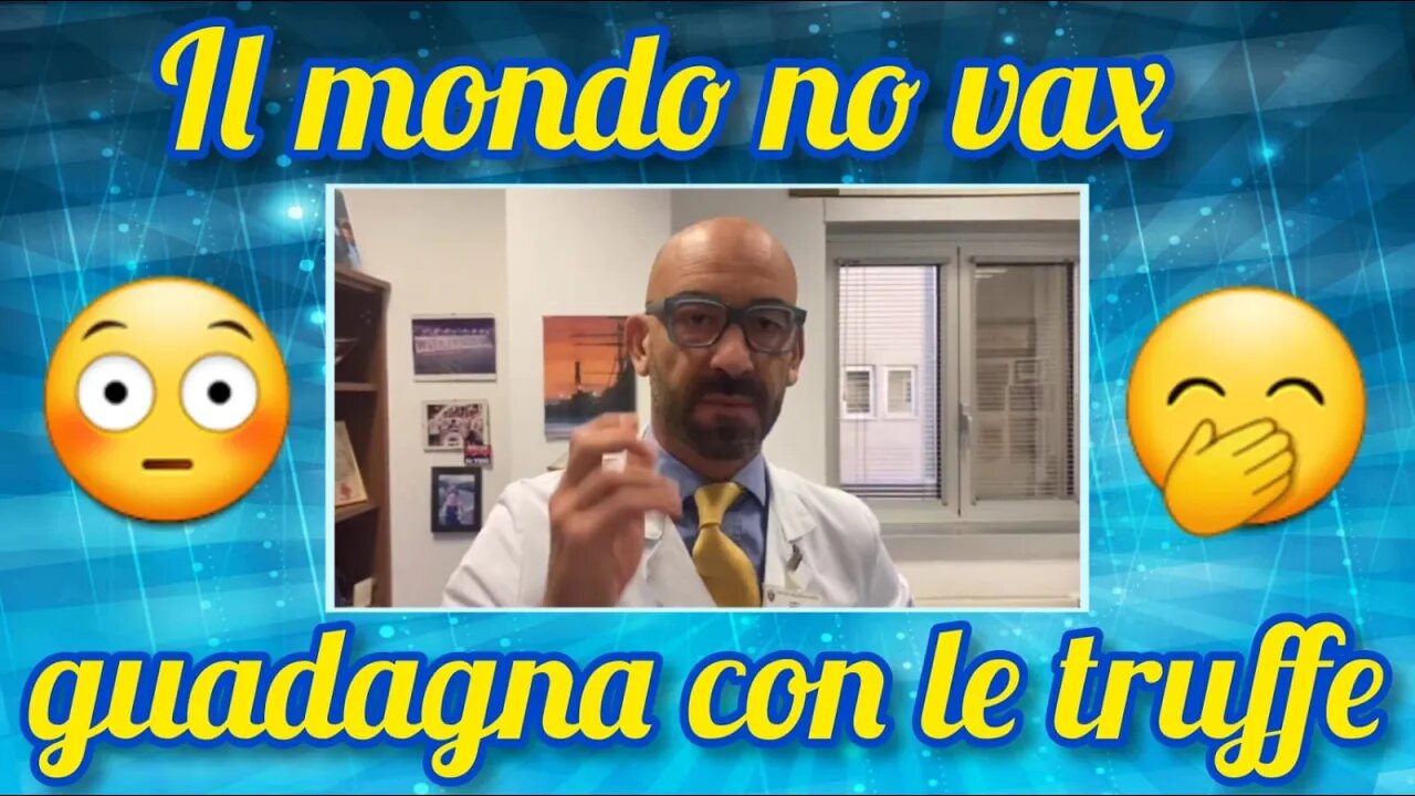 Bassetti : La notizia che il siero non previene il contagio è una bufala!