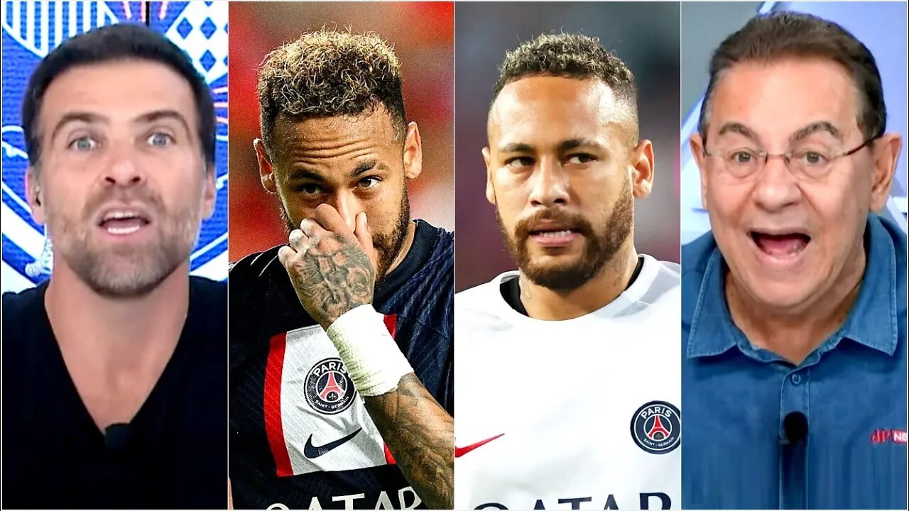 PEGOU FOGO! "QUÊ?? Cara, o Neymar TÁ SAINDO CHUTADO e ODIADO do PSG!" Astro no Al-Hilal FERVE DEBATE