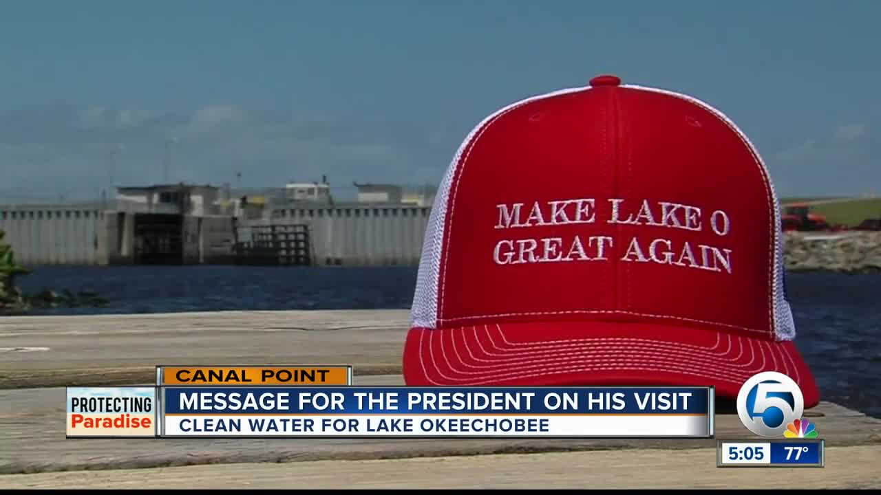 President Trump to visit Lake Okeechobee on Friday, tour Herbert Hoover Dike