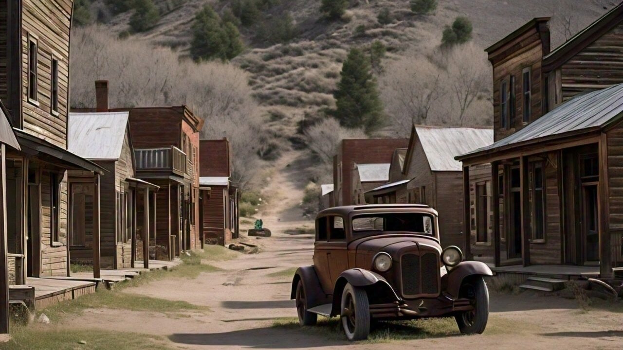 Bannock Ghost Town Where the Sheriff was Hanged at his own Gallows!