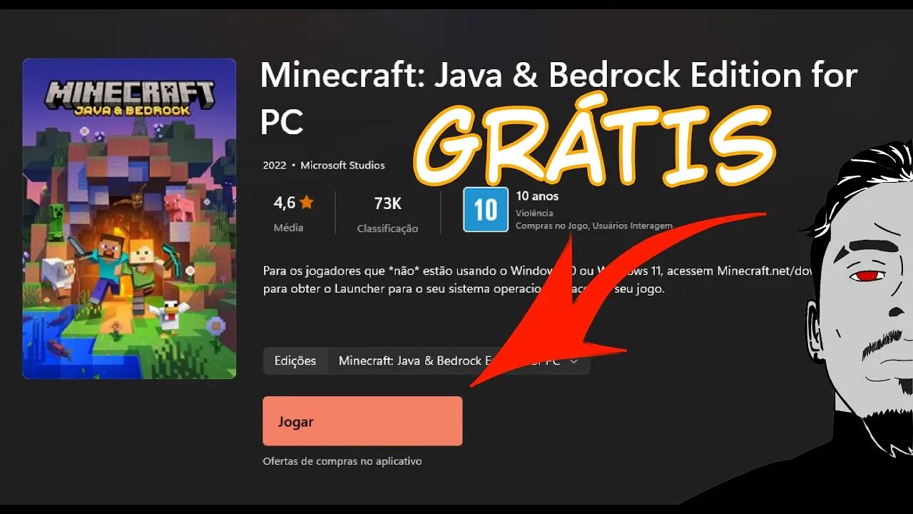 COMO DESBLOQUER O MINECRAFT BEDROCK DE GRAÇA