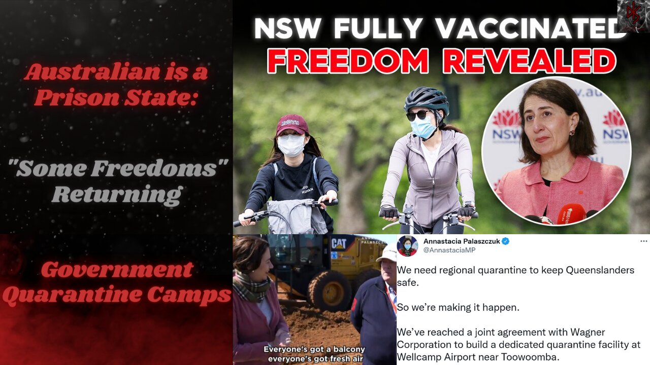 Australians Locked Down to Get SOME Freedoms Back September 13... Maybe | Openly Building Camps