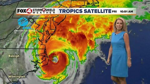 Finally, Dorian is racing away as we enjoy a mostly dry weekend!