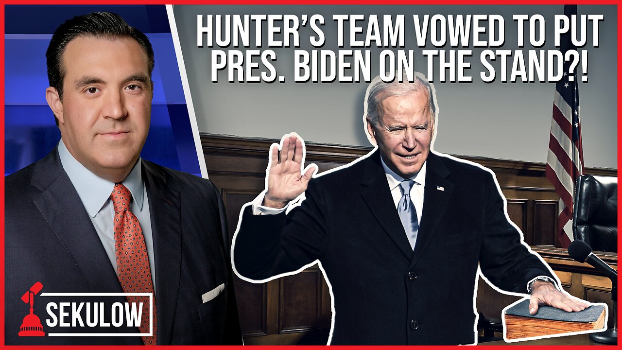 Hunter’s Team Vowed to Put Pres. Biden on the Stand?!