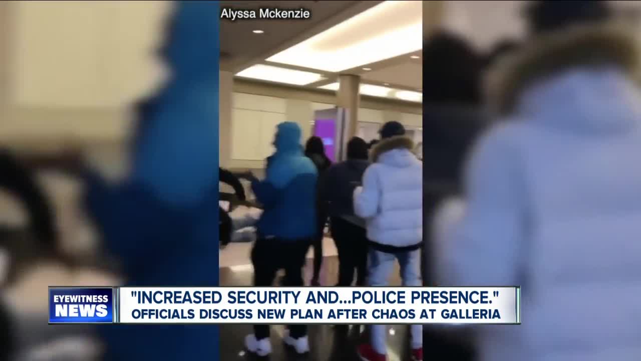 Officials discuss new plan after chaos at Galleria