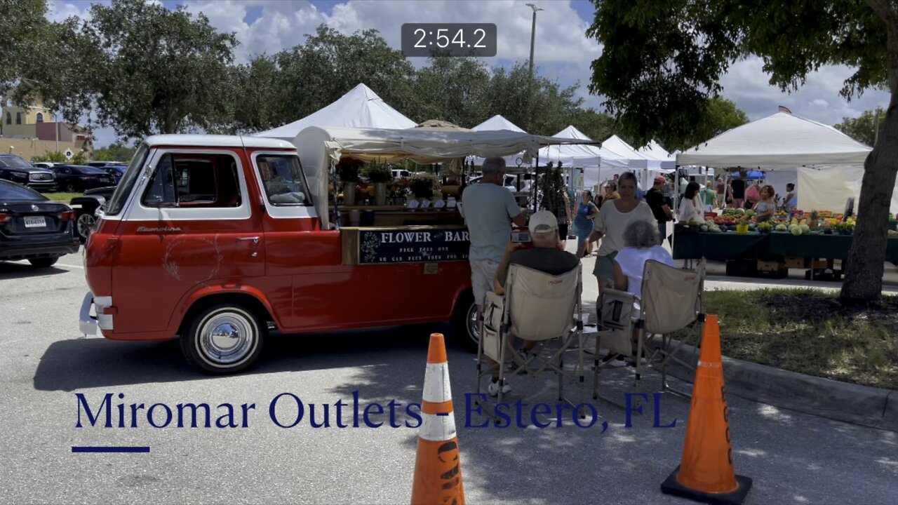 Miromar Outlets Farmers Market 4K