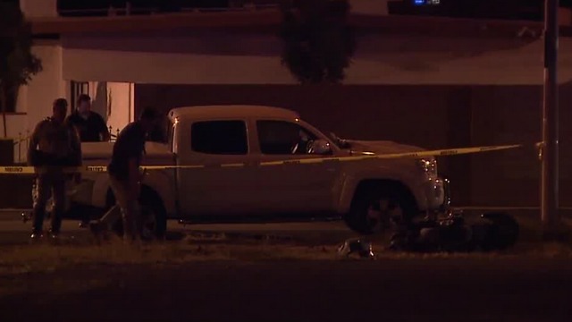 Motorcyclist dies in crash near Nellis, Boulder Highway