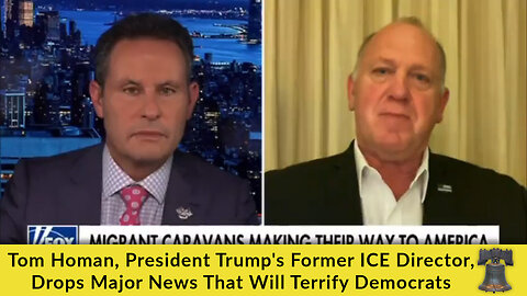 Tom Homan, President Trump's Former ICE Director, Drops Major News That Will Terrify Democrats