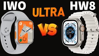 IWO WATCH ULTRA vs HW8 ULTRA Smart Watch