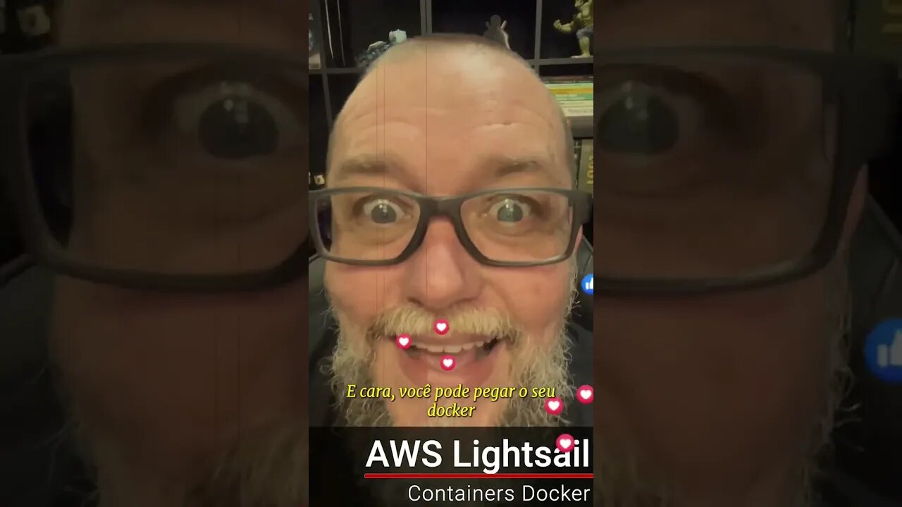 Containers no AWS Lightsail | #shorts