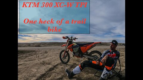 WOW!!! First Ride On My KTM 300 XC-W TPI