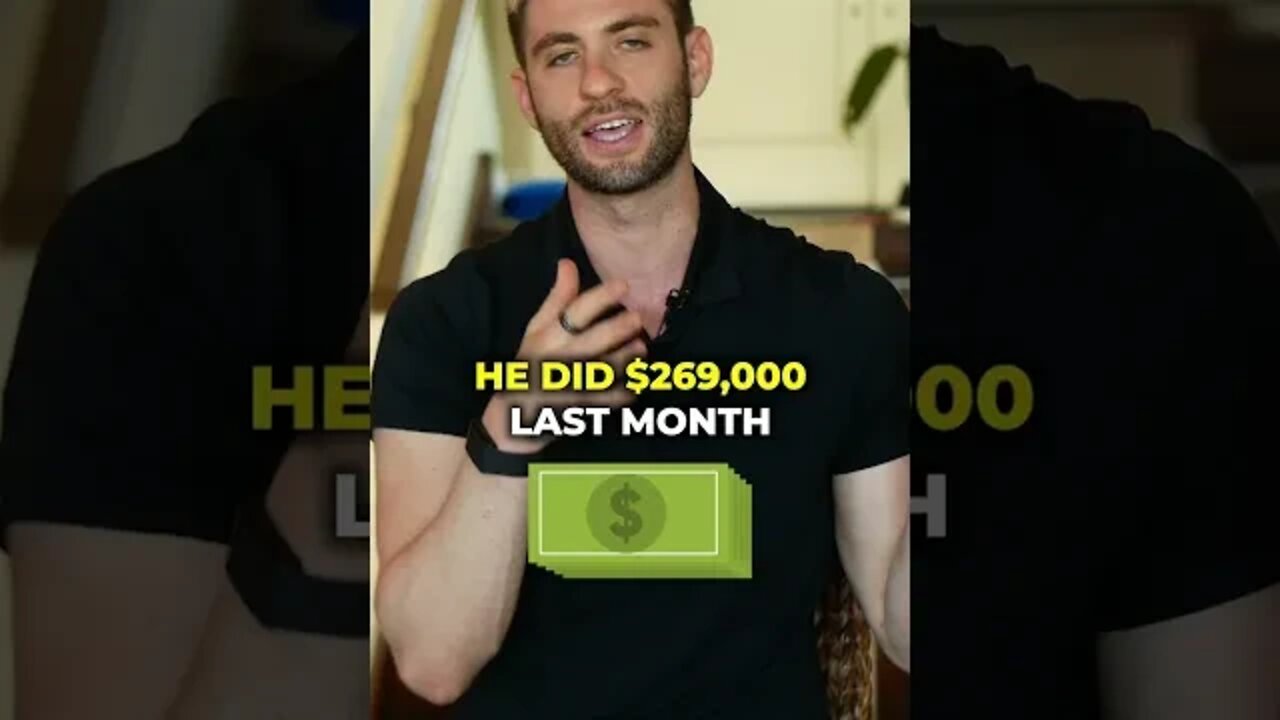 He Made $269K In 1 Month At 21 Years Old