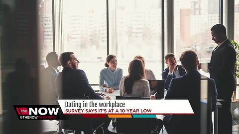 Dating in the workplace at a 10-year low