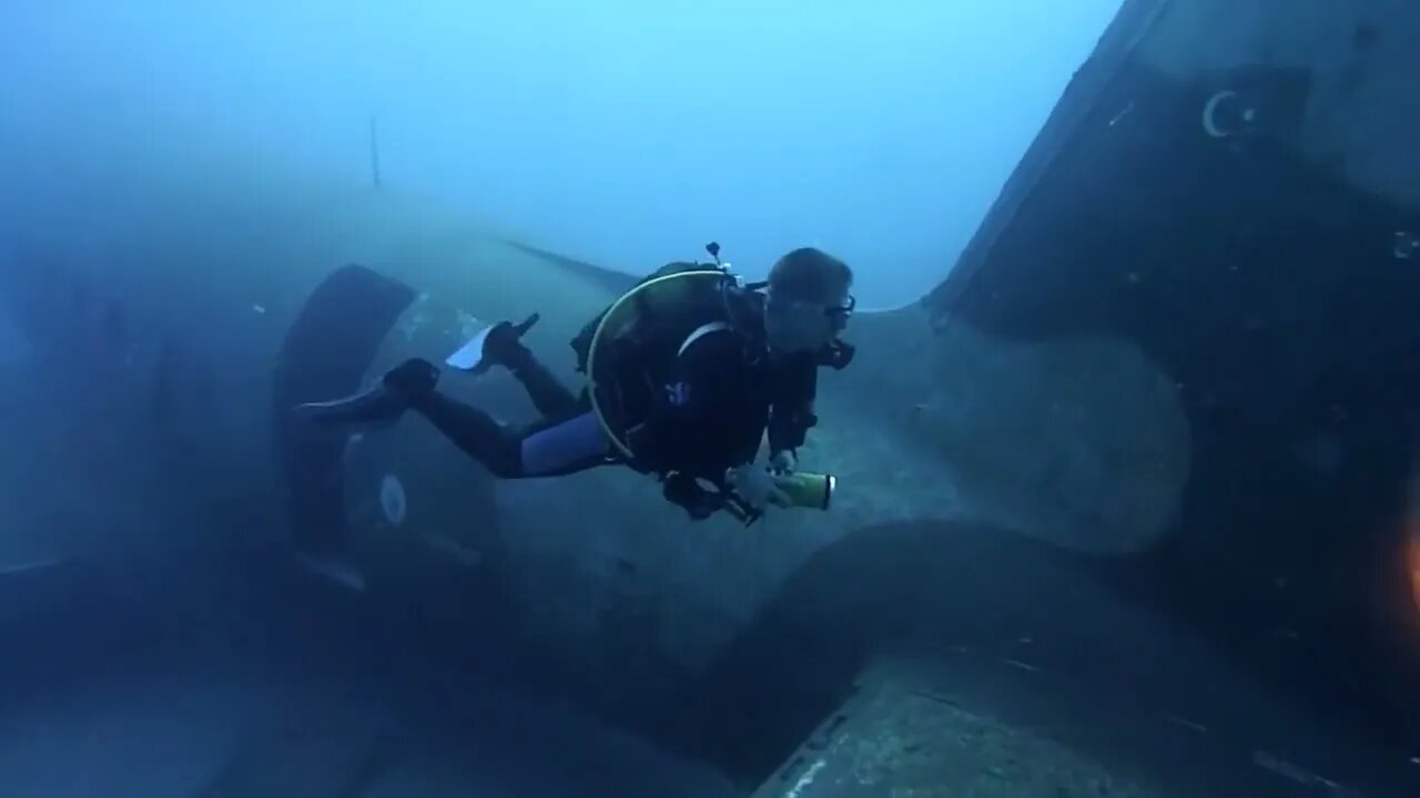 Flugzeugwrack DC 3 - Kas - Türkei-1