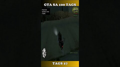 GTA SAN ANDREAS 100 TAGS TAG 27 #shorts #gta #semedissaum