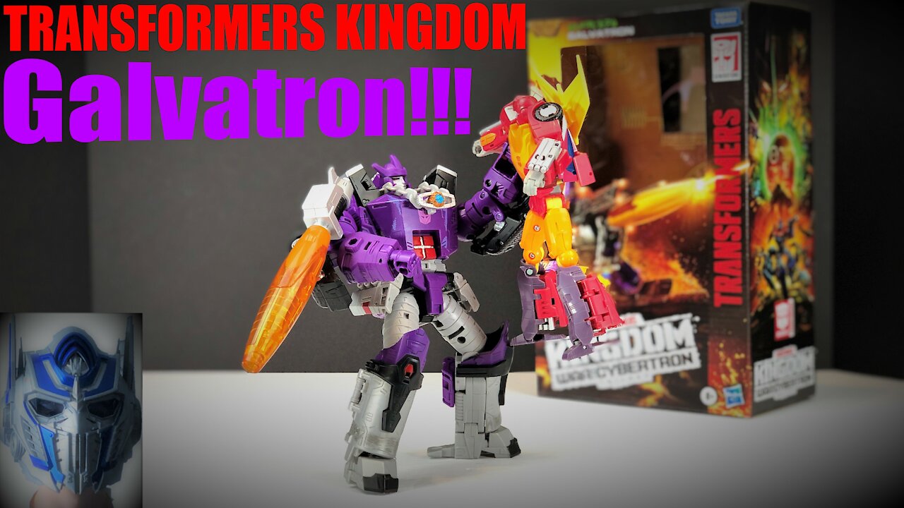 Transformers War for Cybertron - Kingdom Galvatron Review