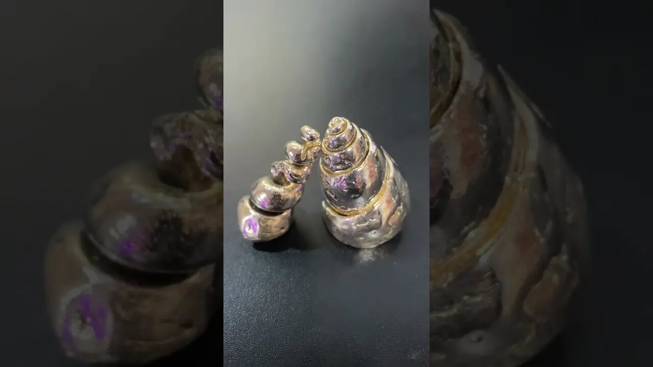 Pouring Molten Silver Into Seashells AGAIN