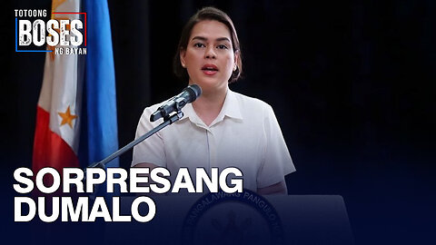 VP Sara Duterte, sorpresang dumalo sa ika-7 araw ng Laban Kasama ang Bayan Prayer Rally