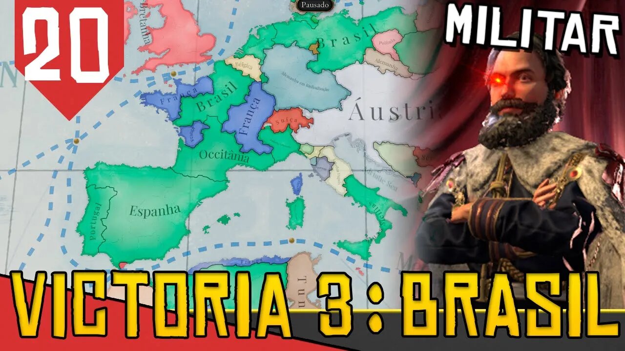 Apagando a FRANÇA - Victoria 3 Brasil #20 [Gameplay PT-BR]