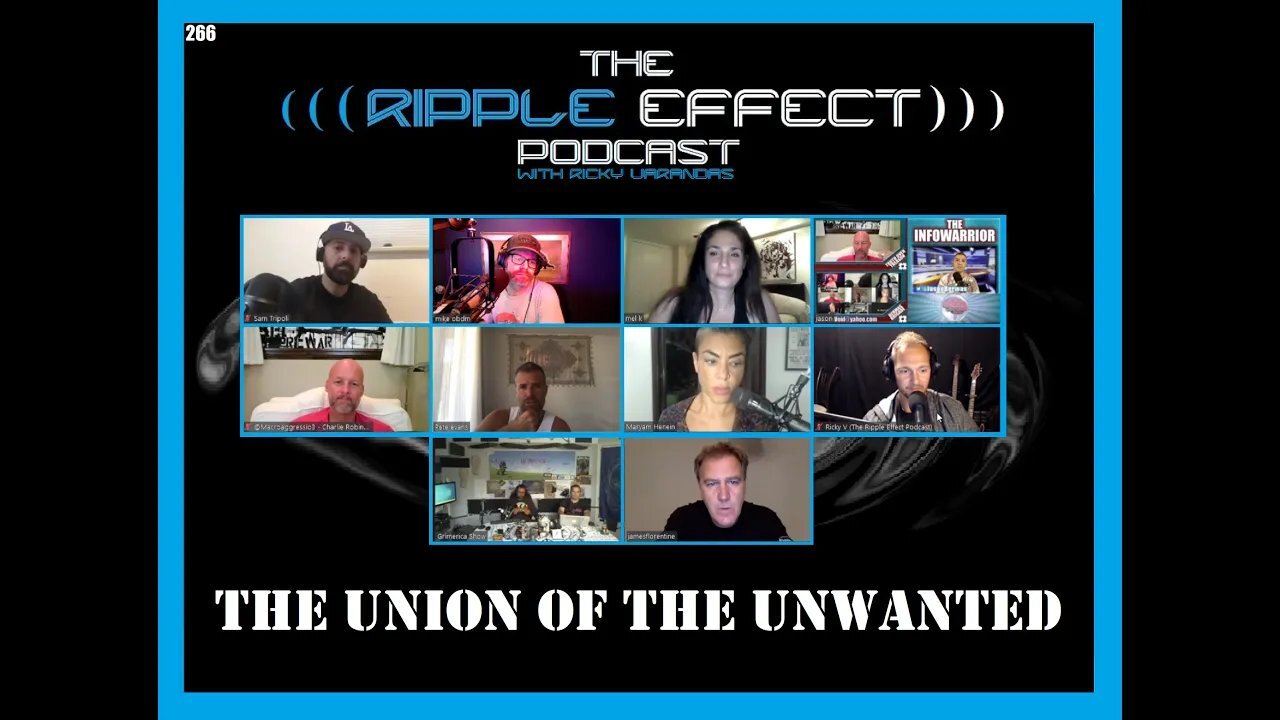 The Ripple Effect Podcast #266 (The Union of The Unwanted: Alt-Media Hangout)