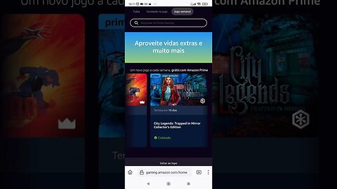 Jogos Grátis - na Amazon Prime Gaming
