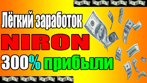 Earn an easy 300% in the niron investment project