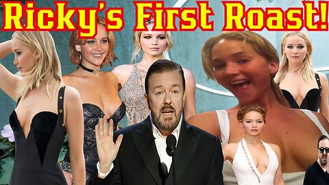 Ricky Gervais DESTROYS Jennifer Lawrence In EPIC Roast