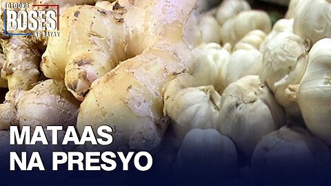 Presyo ng luya at bawang, umaabot na sa P400/kg