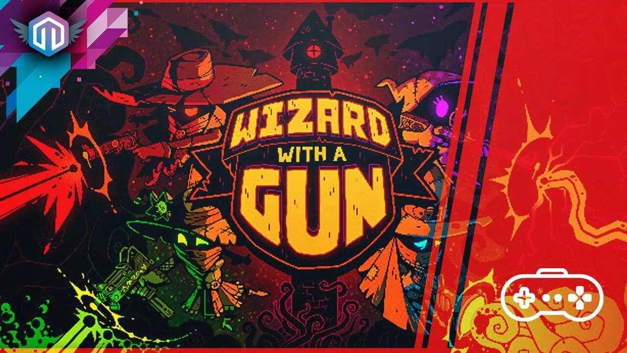 Embarque em uma jornada mágica com Wizard with a Gun - o novo jogo da Devolver Digital!